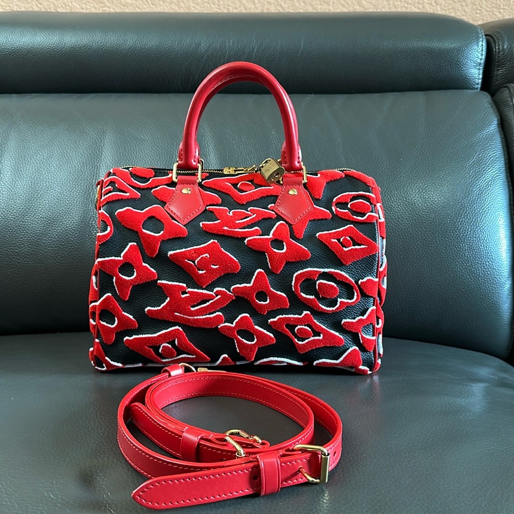 Louis Vuitton Authentic Preloved Rare Speedy 25